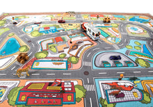 79" x 55" Kids' Rug, Car Village Play mat NEW